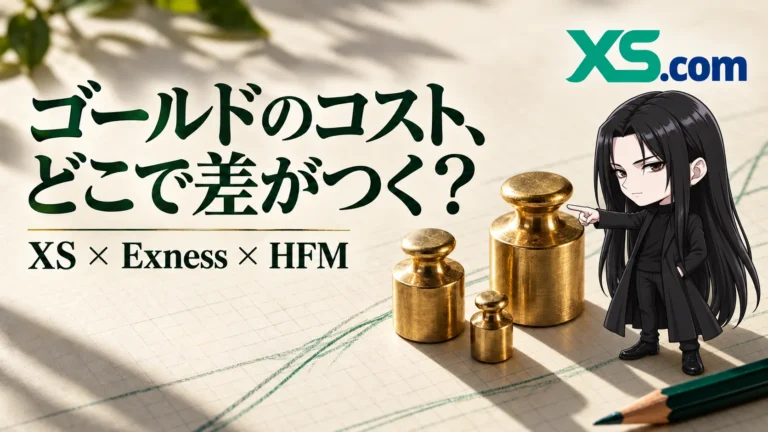 XSのゴールドは安い？ くらまと手数料・スプレッドを比較