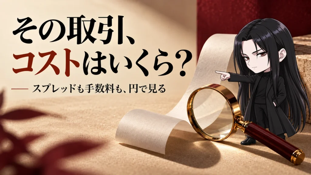 その取引、コストはいくら? くらまと取引費用を円で確認